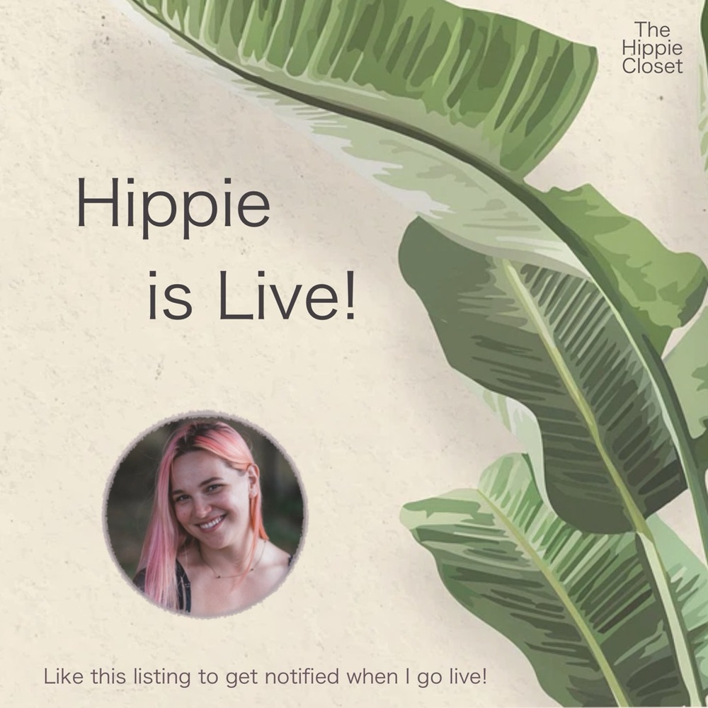 🤟🏼 The Hippie Closet Is Live  🫶🏼  Live Show Notification 🫰🏼